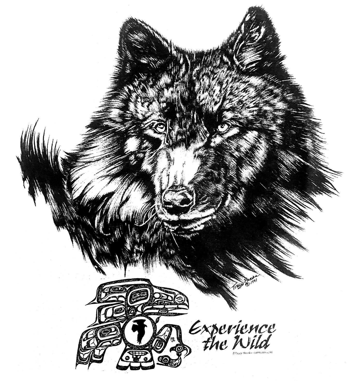 Wolf And Raven
